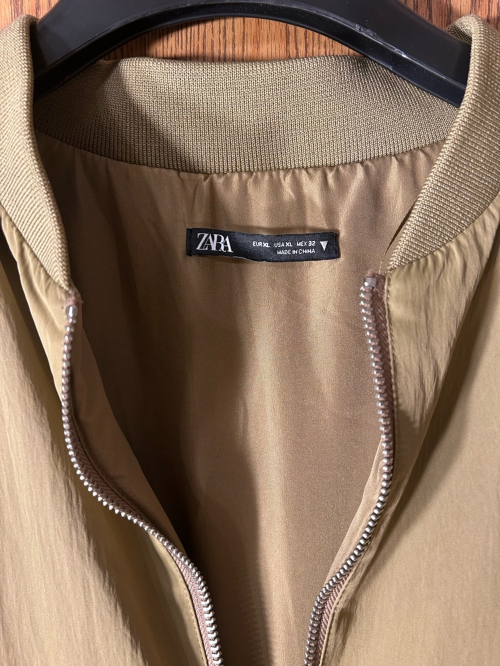 Zara Short Bomber Mini Dress - Picture 4 of 5